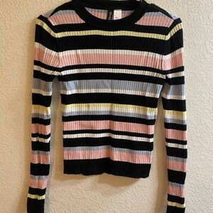 H & M - Striped, Long Sleeve Sweater